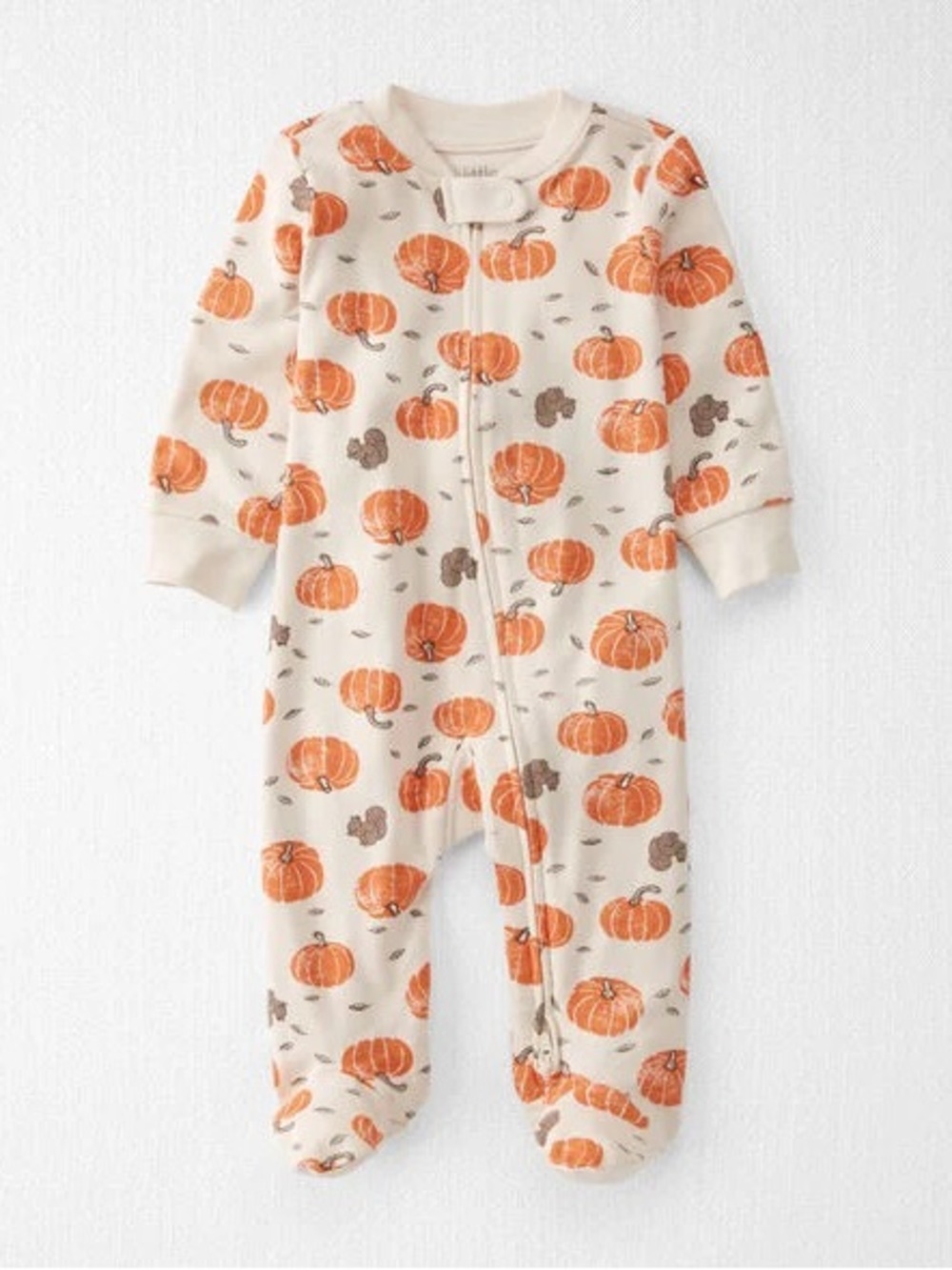 Little Planet Baby Organic Cotton Sleep & Play Pajamas in Harvest Pumpkins